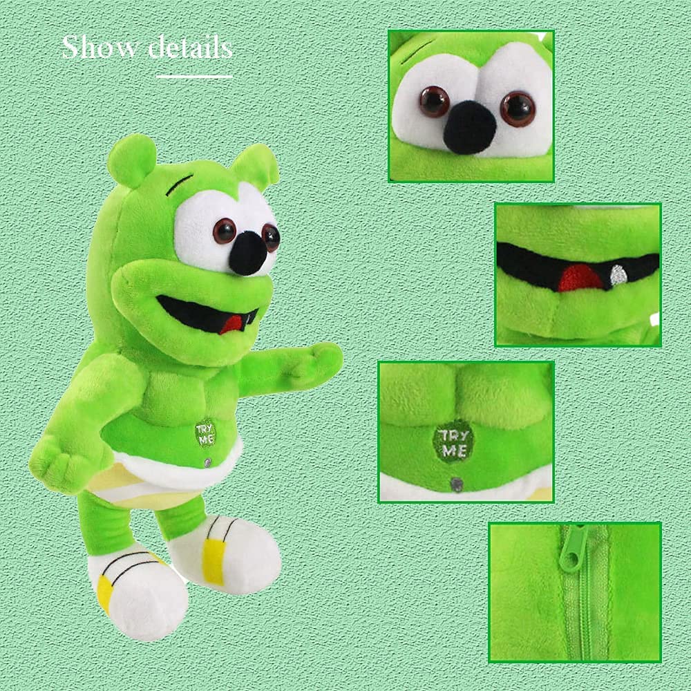 Amazon.co.jp: 1/2個のグミベアぬいぐるみには同じスタイルの3つの